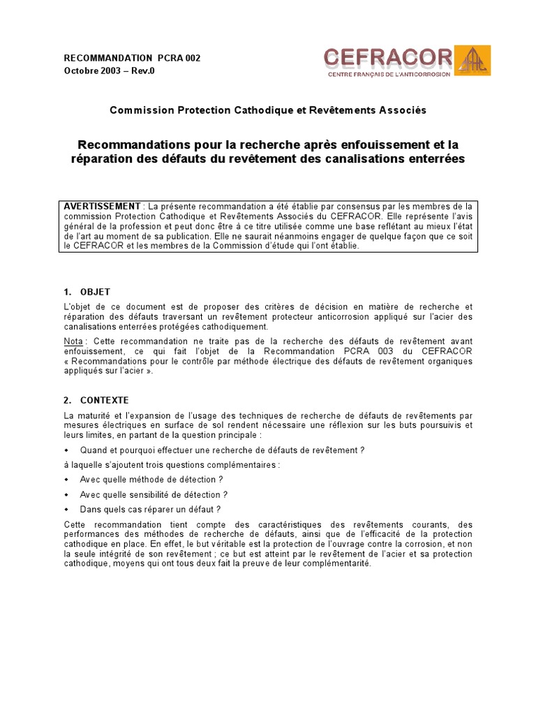 Protection Cathodique - 002 | PDF | Corrosion | Électricité