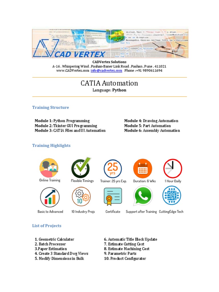 CATIA - Python - Automation Topics PDF | PDF | Computer File | Variable ...