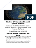 Starlink, QFS & Stellar Usher in New Earth Financial System