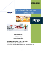 Buku Panduan Praktek Laboratorium Farmakologi 2021-2022 PDF