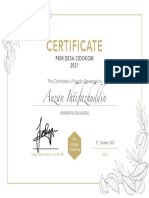 Certificate Mahasiswa 1
