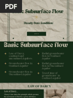 Basic Subsurface Flow