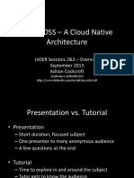 NetflixOSS - A Cloud Native Architecture - Slides PDF