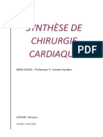 Synthese chirurgie cardiaque 2020-2021