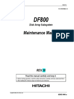 HDS DF800 Maintenance Manual