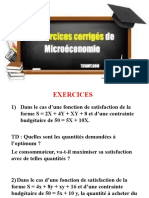 Exercices MACRO MICRO L1 Ok