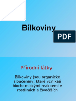 Bílkoviny - Prezentace