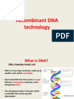 Lesson 6b Recombinant DNA