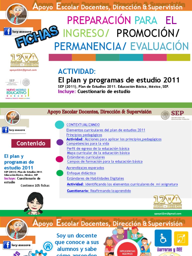 Plan de Estudios 2011 en Educación Básica | PDF | Plan de estudios ...