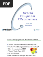 Overall Equipment Effectiveness PDF