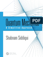 Siddiqui, Shabnam - Quantum Mechanics - A Simplified Approach (2019, CRC Press)