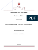 Evolución de la escritura para clarinete