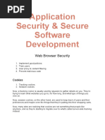 Application Security - Secure Software Development