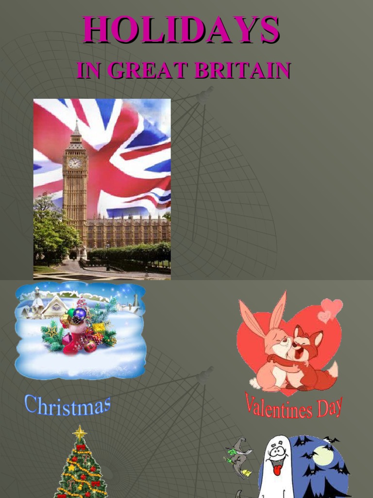 WHAT HOLIDAYS DOES THE UK CELEBRATE visual data 2
