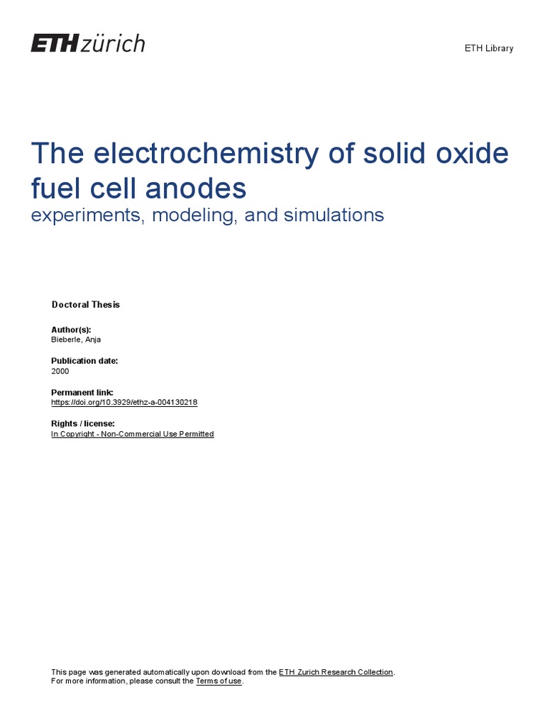 Eth 23973 02 PDF PDF Solid Oxide Fuel Cell Electrochemistry