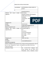 Commercial Mediation Form