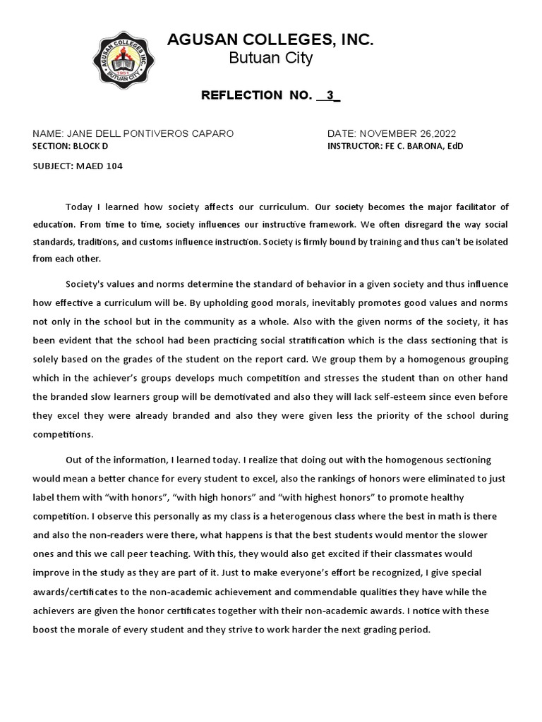 Journal 3 | PDF