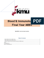Blood and Immunology-III