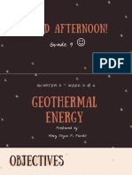 Week 3 4 Geothermal Energy PDF