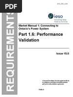 Performance Validation