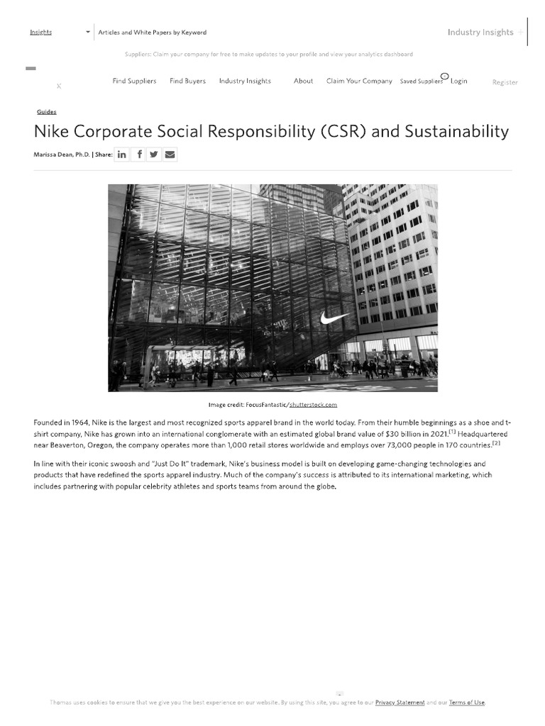 Nike CSR 2 | PDF
