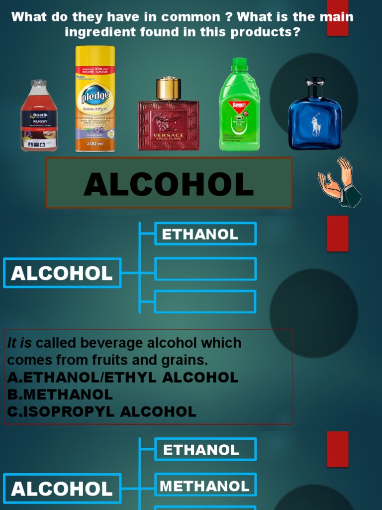 Quarter 4 Health Alcohol 1 PDF Alcoholic Beverages Ethanol
