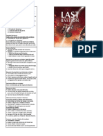 Last Bastion - Complemento Al Resumen de Reglas PDF