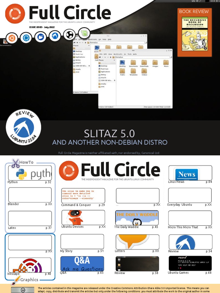 Full Circle Magazine 183 | PDF | Linux | Desktop Environment