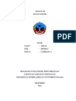 GEOSTATISTIK MAKALAH