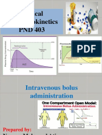 Intravenous Bolus Administration Part II PDF