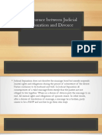 Difference Between Divorce and Js PDF