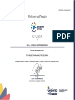 Reporte Certificado Participacion