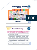 Lecture 9-Blow Molding PDF