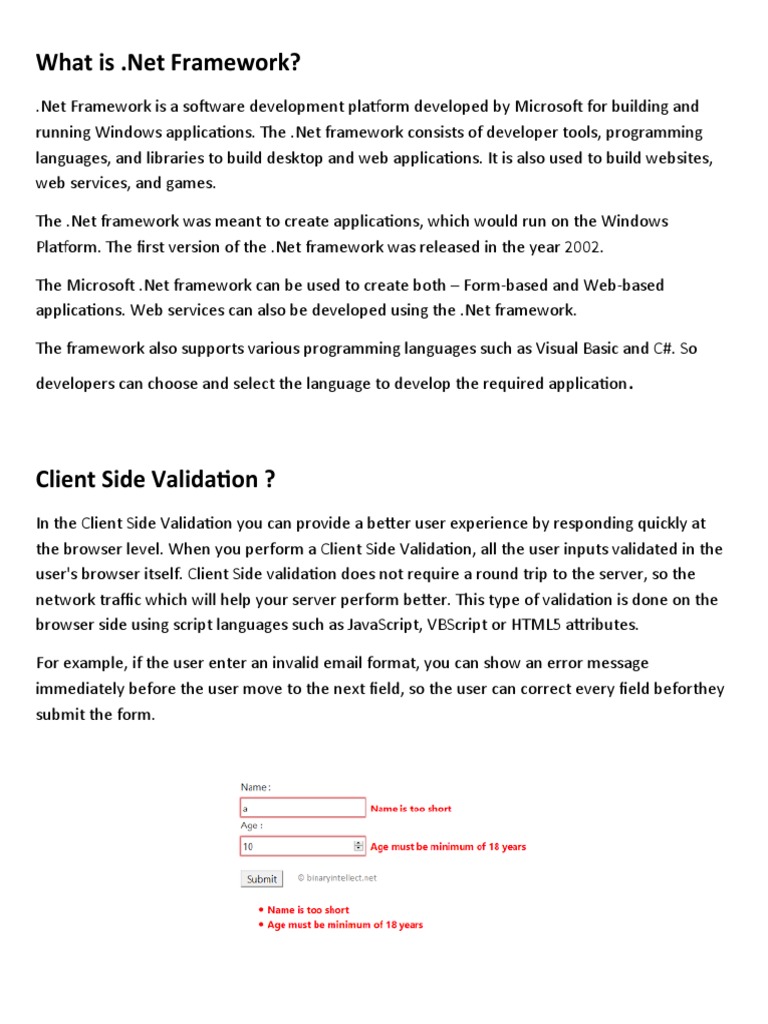 Understanding the Microsoft .NET Framework: A Comprehensive Guide to ...