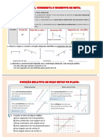 Reta, Semirreta, Segmento de Reta - Resumo PDF
