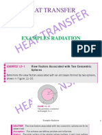 Heat Transfer Examples: Radiation