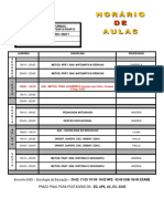 Horário - PD5P15 - 2022 PDF