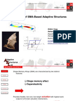 FE Analysis of SMA-Based Adaptive Structures