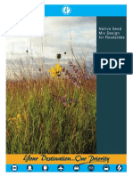 Native Seed Mix Design For Roadsides Final Report-Peter MacDonagh, Nathalie Hallyn 2010 ST - Paul, Minnesota, USA, MINNESOTA D.T.R.SERVICE PDF
