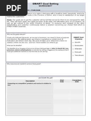 SMART Goal Setting