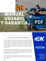 Manual Usuario Triciclo Eléctrico EMPIRE KEEWAY