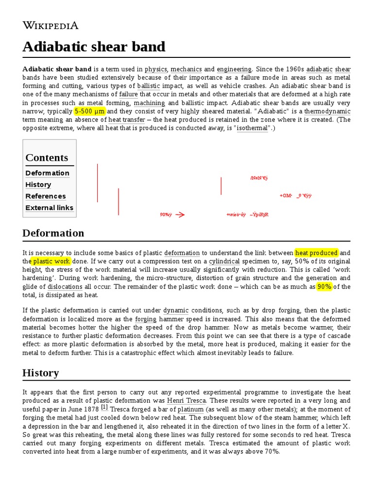 Adiabatic Shear Band PDF