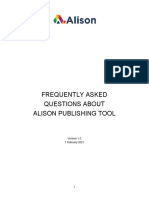 Publishing Tool FAQs PDF