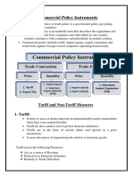 Commercial Policy Instruments