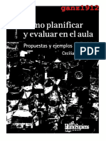 BIXIO, C. - Cómo Planificar y Evaluar en El Aula (OCR) (Por Ganz1912) PDF