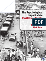 The Psychological Impact of The Partition of India PDF