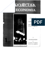 Arquitectura Economia N°1 1935 Montevideo
