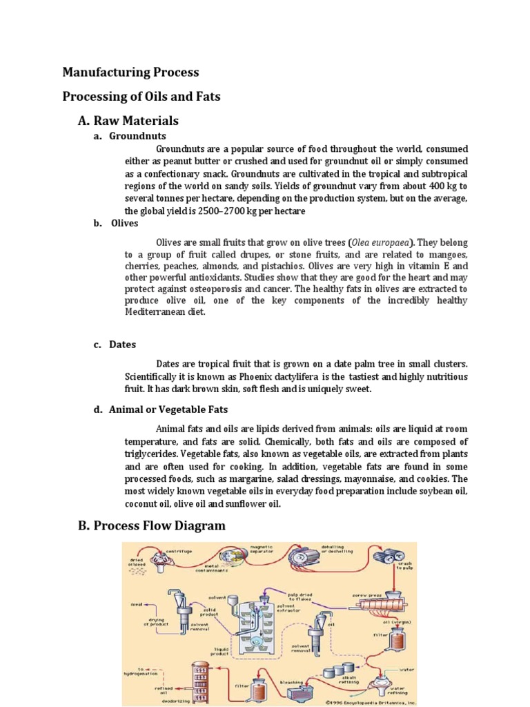 Oil and Fats Processing PDF Vegetable Oil Peanuts