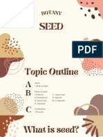 Seed Parts and Fertilization