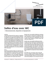 Fiche Technique - Salle Deau Avec WC - 2018 PDF